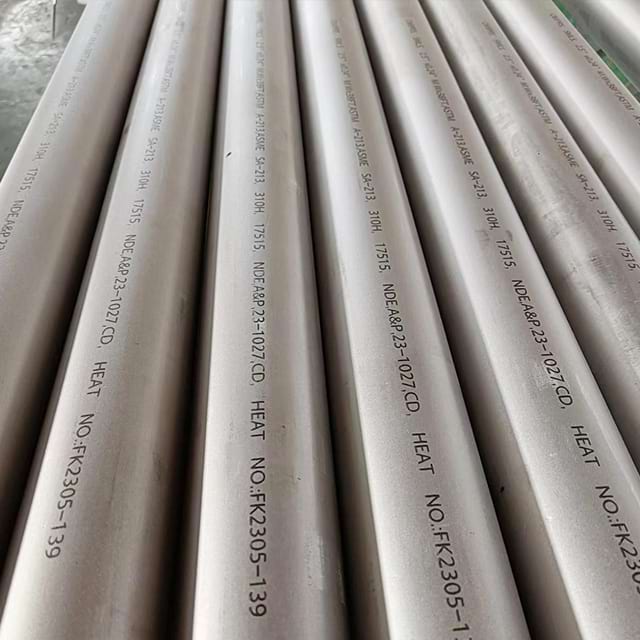 High temperature resistance industrial boiler 310S seamless stainless steel pipe ISO9001