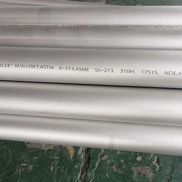 High temperature resistance industrial boiler 310S seamless stainless steel pipe ISO9001
