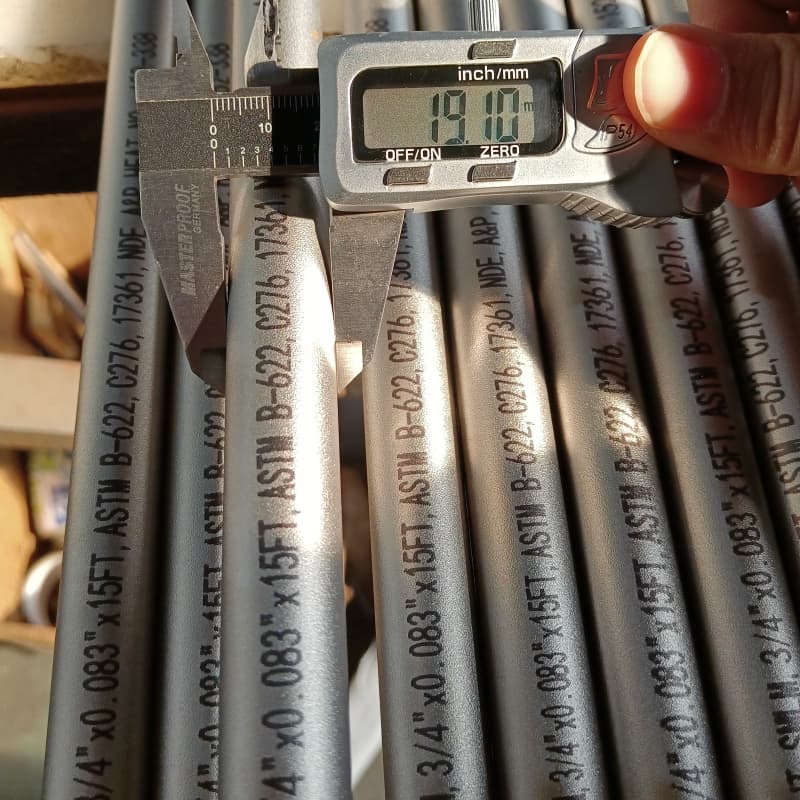 High Pricision ISO9001 ASTM C276 Hastelloy Bright Annealed Stainless Steel Seamless Pipes