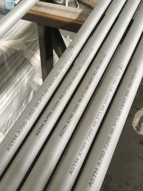 durable 2205 UNS S32205 S31803 seamless duplex grade stainless steel Pipe and tube petroleum industry