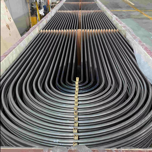 Duplex Grade Stainless Steel 2205 UNS S32205 Seamless U Tube ISO PED